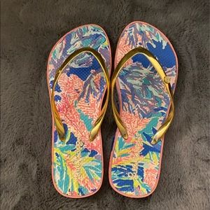 Lilly Pulitzer Flip Flops